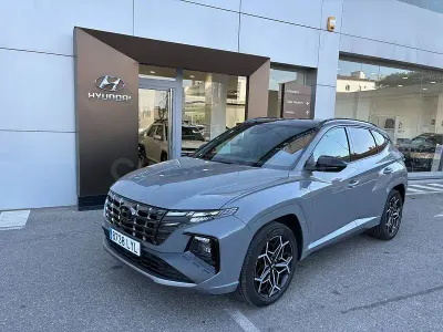 Usado Hyundai Tucson N Line 230 CV (169 kW) 2022 Gris / plata SUV