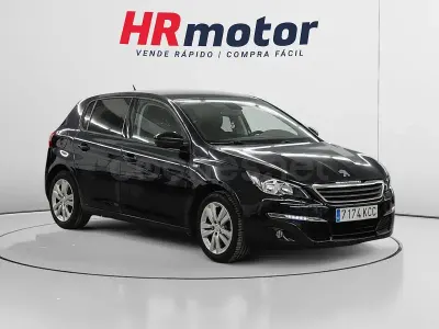 Usado Peugeot 308 Style 110 CV (80 kW) 2017 Azul Berlina