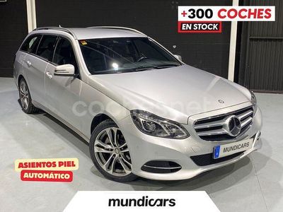 Gris / plata Usado 2016 Mercedes E220 Avantgarde Familiar | 19.490 € (Precio justo)