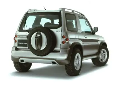 Usado Mitsubishi Montero 114 CV (83 kW) 2002 Azul SUV