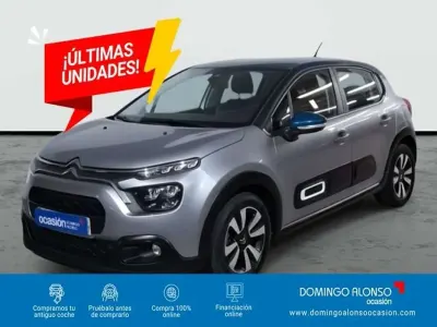 Usado Citroën C3 Feel 82 CV (60 kW) 2022 Gris Utilitario