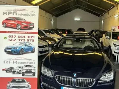 Usado BMW 640 M Sport 313 CV (230 kW) 2014 Azul Coupe