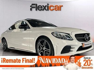 Blanco Usado 2020 Mercedes C220 Coupe | 33.990 € (Buen precio)