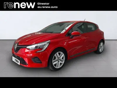 Usado Renault Clio V Intens 91 CV (66 kW) 2021 Rojo Berlina