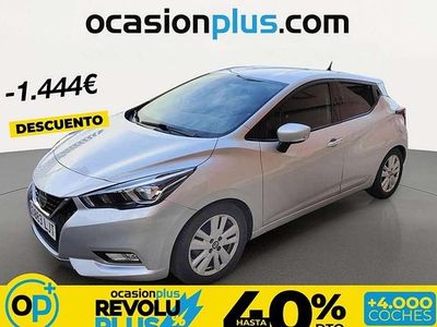 Usado Nissan Micra Acenta 101 CV (74 kW) 2020 Plateado Utilitario