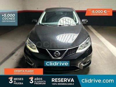 Usado Nissan Pulsar Acenta 110 CV (80 kW) 2015 Negro Utilitario