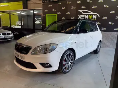 Usado Skoda Fabia RS 180 CV (132 kW) 2010 Blanco Berlina