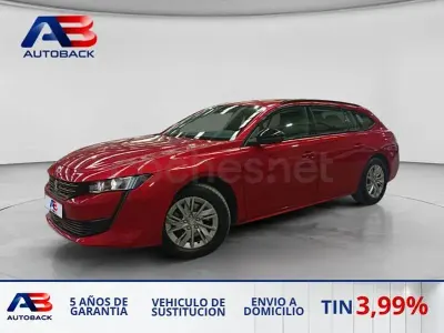 Usado Peugeot 508 SW Active 130 CV (95 kW) 2022 Granate Familiar
