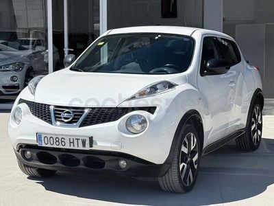 Usado Nissan Juke N-TEC 110 CV (80 kW) 2013 Blanco SUV