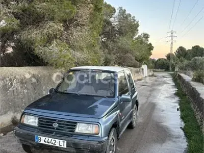 Usado Suzuki Vitara 80 CV (58 kW) 1995 Azul SUV