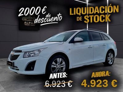 Usado Chevrolet Cruze LTZ 163 CV (119 kW) 2012 Blanco Familiar