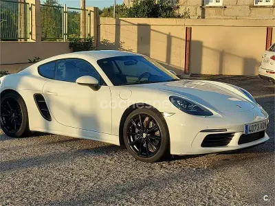 Usado Porsche 718 Cayman 300 CV (220 kW) 2017 Blanco Coupe