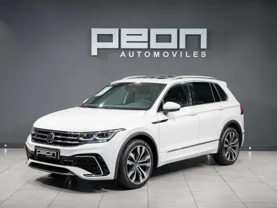 Usado VW Tiguan R-line 150 CV (110 kW) 2021 Blanco SUV