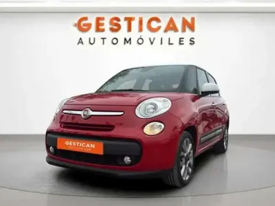 Usado Fiat 500L Living 120 CV (88 kW) 2017 Rojo Monovolumen