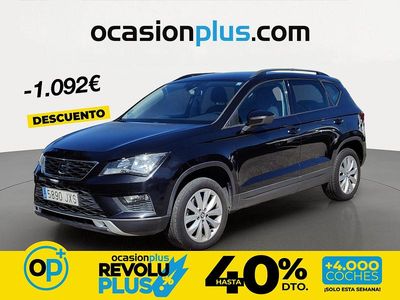 Usado Seat Ateca Style 150 CV (110 kW) 2017 Negro SUV