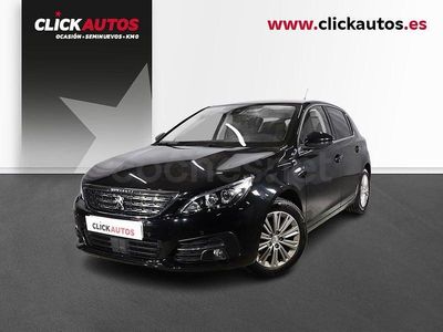 Usado Peugeot 308 Allure 110 CV (80 kW) 2021 Negro Berlina