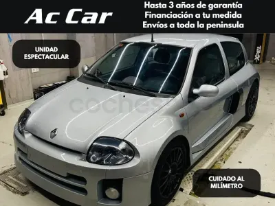 Usado Renault Clio II 255 CV (187 kW) 2005 Gris / plata Berlina