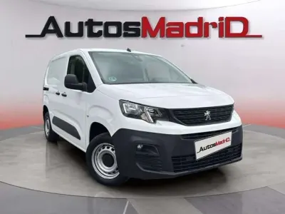 Usado Peugeot Partner 75 CV (55 kW) 2021 Blanco Monovolumen