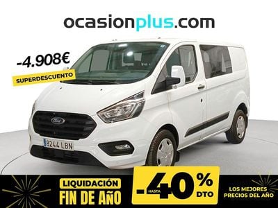 Blanco Usado 2019 Ford Transit Custom Trend Berlina | 25.990 € (Precio justo)
