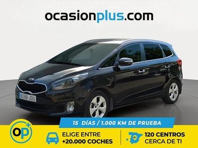 Usado Kia Carens 116 CV (85 kW) 2015 Negro Monovolumen