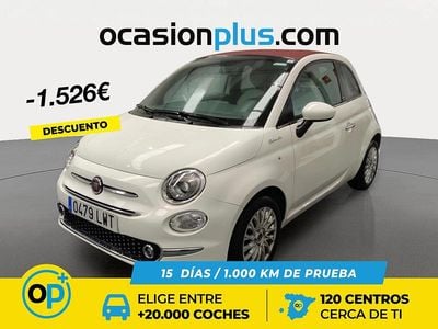 Blanco Usado 2022 Fiat 500 Dolcevita Descapotable | 12.090 € (Precio justo)