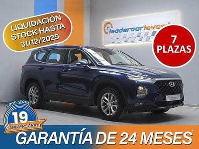 Azul Usado 2020 Hyundai Santa Fe SUV | 27.490 € (Precio justo)