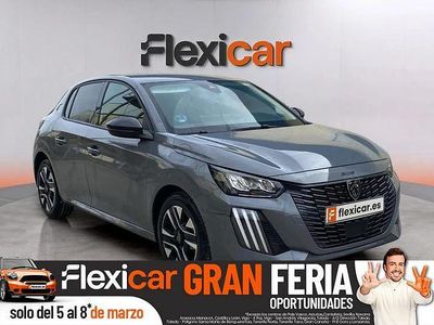 Usado Peugeot 208 Allure 100 CV (73 kW) 2025 Gris Utilitario