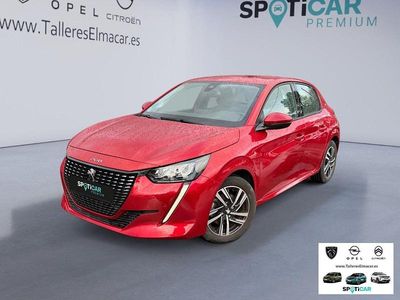 Usado Peugeot 208 Allure 100 CV (73 kW) 2021 Rojo Utilitario
