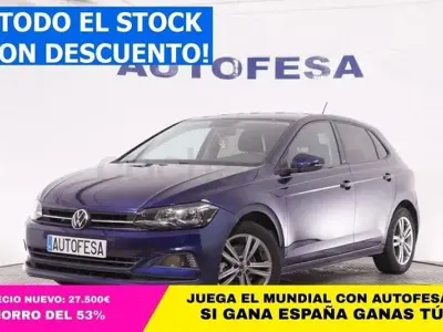 Usado VW Polo United 110 CV (80 kW) 2021 Azul Utilitario