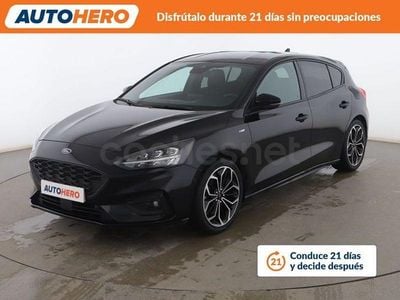 Usado Ford Focus ST-Line 125 CV (91 kW) 2020 Negro Berlina
