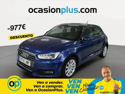Usado Audi A1 Attraction 116 CV (85 kW) 2017 Azul Utilitario