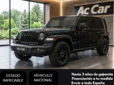 Usado Jeep Wrangler 381 CV (280 kW) 2021 Negro SUV