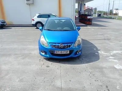 Usado Opel Corsa OPC 192 CV (141 kW) 2007 Azul Utilitario