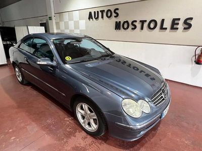 Usado Mercedes CLK240 Avantgarde 170 CV (125 kW) 2004 Gris / plata Coupe