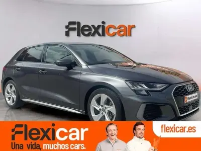 Usado Audi A3 Sportback S-Line 150 CV (110 kW) 2020 Gris Utilitario