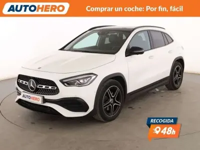 Usado Mercedes GLA200 AMG line 150 CV (110 kW) 2020 Blanco SUV