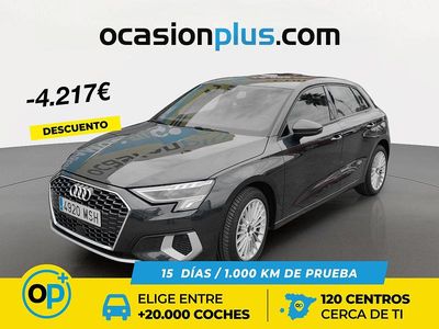 Usado Audi A3 e-tron Advanced Plus 110 CV (80 kW) 2024 Gris Utilitario