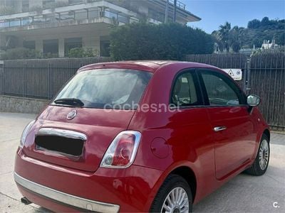 Usado Fiat 500 Lounge 69 CV (50 kW) 2011 Rojo Berlina