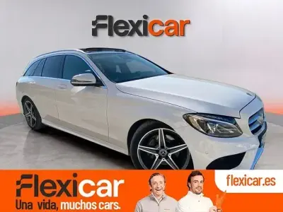 Usado Mercedes C220 170 CV (125 kW) 2018 Blanco Familiar