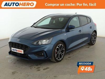 Usado Ford Focus ST-Line 125 CV (91 kW) 2022 Azul Berlina