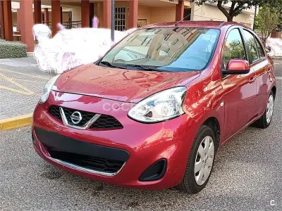 Usado Nissan Micra Acenta 80 CV (58 kW) 2014 Rojo Utilitario