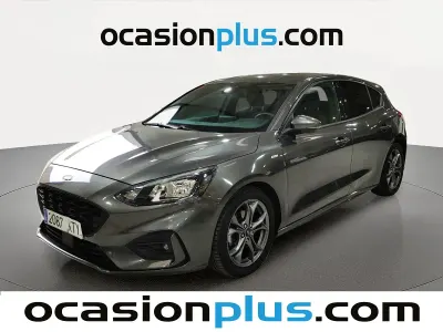 Usado Ford Focus ST-Line 125 CV (91 kW) 2019 Gris Utilitario