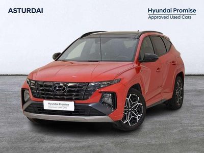 Rojo Usado 2021 Hyundai Tucson N Line SUV | 22.990 € (Caro)