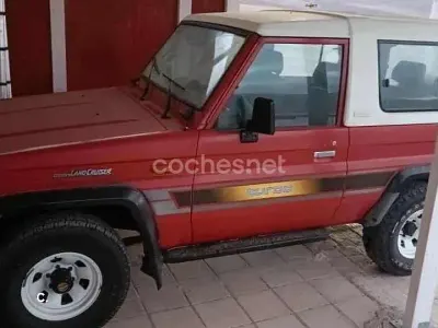 Usado Toyota Land Cruiser 125 CV (91 kW) 1996 Rojo SUV