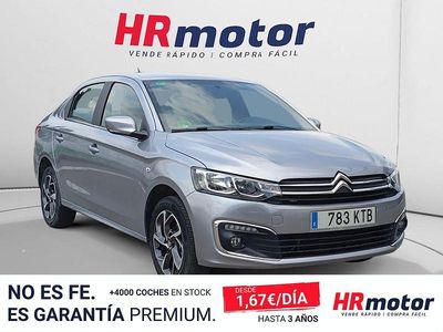 Usado Citroën C-Elysee I PureTech 82 CV (60 kW) 2019 Gris / plata Berlina