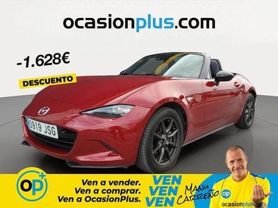 Usado Mazda MX5 Luxury 131 CV (96 kW) 2016 Rojo Descapotable