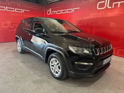 Usado Jeep Compass Longitude 140 CV (102 kW) 2020 Negro SUV