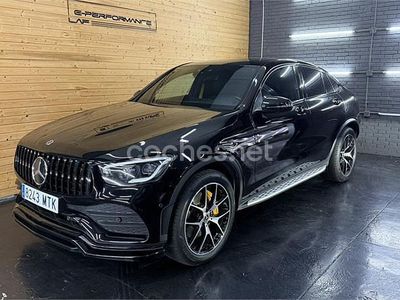 Usado Mercedes GLC300e 306 CV (225 kW) 2021 Negro Coupe