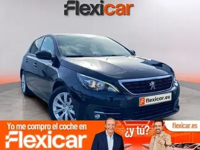 Usado Peugeot 308 Style 130 CV (95 kW) 2020 Azul Berlina
