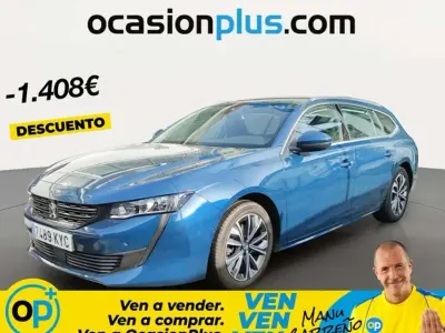 Usado Peugeot 508 SW Allure 131 CV (96 kW) 2019 Azul Familiar